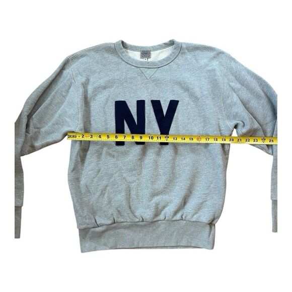 Ebbets Field Flannels NY New York Gothams City Series Sweatshirt Medium Gray - Picture 3 of 8